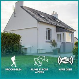 Ti Ar Mor/VUE MER/WIFI, hotel a Crozon