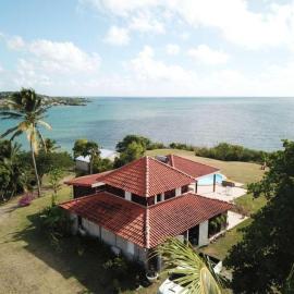 Maison d'Ô Pointe Thalémont, avec petite crique privative