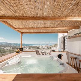 Sky View house, hotel ad Agkidia