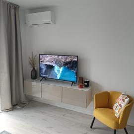 Cozy one-room apartment with garage and AC