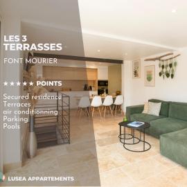 LES 3 TERRASSES, Maison rénovée - piscines - tennis