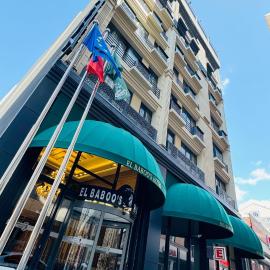 El Baboos Hotel, hótel í Bostaniçi