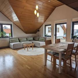 Ferienoase mit Dachterrasse nahe Sankt Leoner See