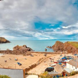 The Cottage Hotel, hotel din Hope-Cove