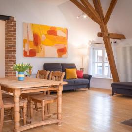 Scheunenloft mit Garten