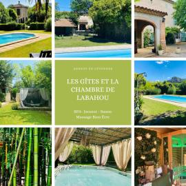 Les Gîtes et la Chambre de Labahou SPA, hôtel à Anduze
