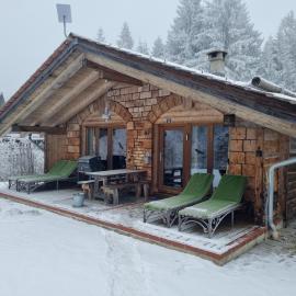 Casa Royal - Schönes und komfortables Blockhaus mit Außensauna zum Wohlfühlen
