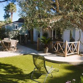 Gaspro58 - Golfe de St-Tropez - Chalet californien dans un domaine arboré, hotel u gradu Gassin