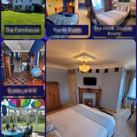 Farmhouse B&B Family stay or Romantic break, on our smallholding close to Narberth, hotel in Narberth