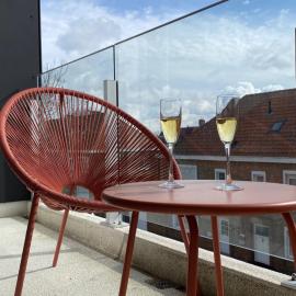 Residentie Nivaria Zeebrugge, appartement met 1 slaapkamer aan de jachthaven、ゼーブルッヘのホテル