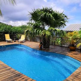Villa CAZALINE meublé de tourisme **** piscine privée et vue Océan Indien