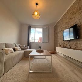 Logement chaleureux et lumineux