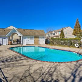 Cozy Greensboro Townhome w/ Community Pool & Grill