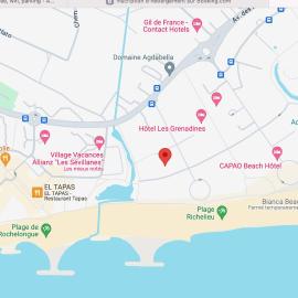 Les terrasses de la plage 255, T3 bien équipé, wifi, parking, hotel in Cap d'Agde