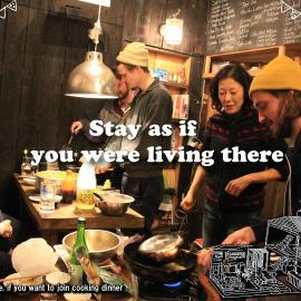 Guesthouse Yadocurly、尾道市のホテル