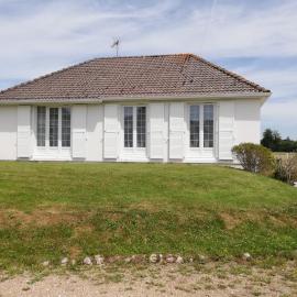 L'Opaline, Jolie Maison avec Jardin 6 pers,10km Honfleur, linge inclus
