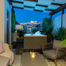Acropolis View & Spa Penthouse apartment