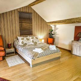 maison climatisé avec jardin