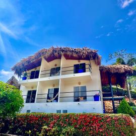 Viesnīca hotel Tayrona Angel Lodge cerca a la entrada el zaino parque nacional tayrona pilsētā Elsaino