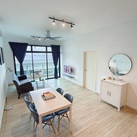 【HOT!】 JB Muji White Theme - Space & Comfy Suite, hotel v destinácii Johor Bahru