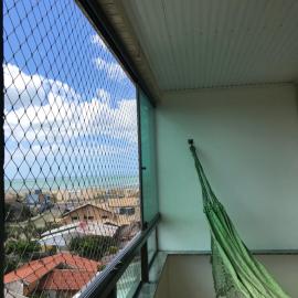 Apto amplo 1dorm vista para o mar