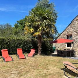 Maison bretonne, jardin clos, St Malo, Dinan, bord de Rance