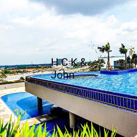 Double Storey Pool at Trio Setia by HCK, hotel u gradu 'Klang'