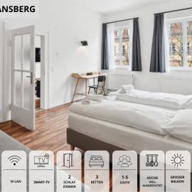 NEU KapApart15 - 6 schöne FeWos mit Einbauküche, Bad und Balkon in der Altstadt auf Bambergs Insel, khách sạn ở Bamberg