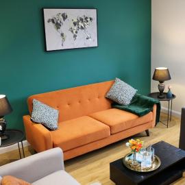 Rooms in stylish house