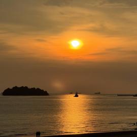 Sunset Seaview Beach Escape PD
