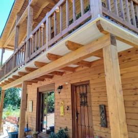 Preciosa cabaña con jardín y barbacoa, hotel a Guadarrama