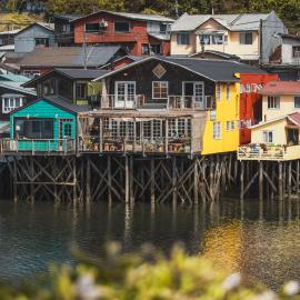 Palafito Hostel Chiloé, מלון בקסטרו
