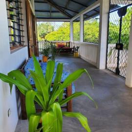 Duplex familial, vue mer, à Majunga Petite-plage
