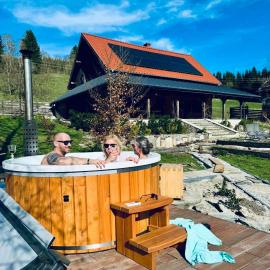Chata nad Dziką Orlicą z jacuzzi