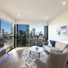Central Location 1BR APT w City view South BNE, hotel in Brisbane