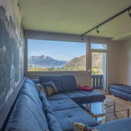Wolfgangsee Appartements - Panorama Blick, Parkplatz, Balkon, hotel di Strobl