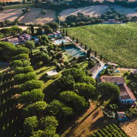Villa Acquaviva Wine Resort, hotel a Montemerano