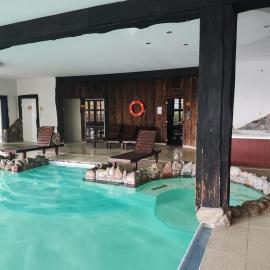 Domek u Rybaka na Mazurach z basenem