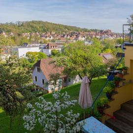 Gemütliche Gartenwohnung mit Altstadtblick, hotel u gradu Švebiš Hal