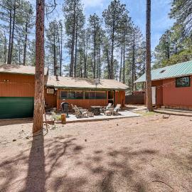 Forest Views & Fire Pit: Cozy Pine Cabin