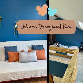 Le Duplex Chaleureux à Disneyland, hotel in Montry