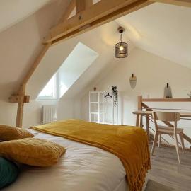 Thuit de l'Oison - Superbe appartement F2 duplex, hotell i Le Thuit-Simer