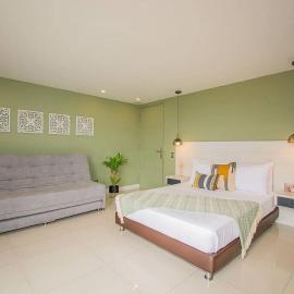 Cozy studio in Poblado, parking, NO FEE 1107