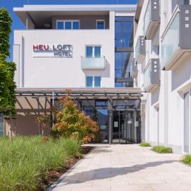 Viesnīca Heuboden Hotel Heu.Loft Freiburg pilsētā Umkirhe