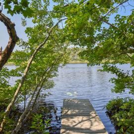 Pond Front Home with Private Dock