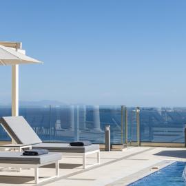 Villa Monte Leone by Konnect with Pool, Hot Tub, Spa Room & Stunning Seaview, hotel in Pyrgi
