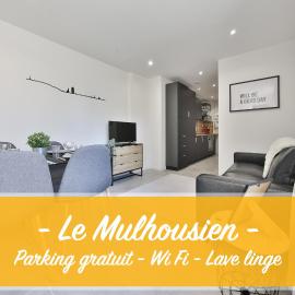 Le Mulhousien/ Parking gratuit / WIFI / Lave linge/ Tudors Locations