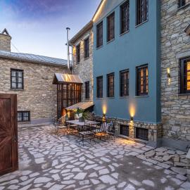 Dandy Villas Nymfaio - Snow Queen - Sauna - Fireplace - Up to 6 adults 2kids، فندق في نيمفايو