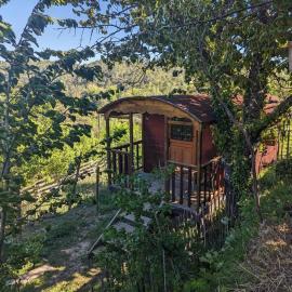 roulotte à la mauvaise herbe – hotel w mieście Barjols