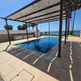 Fabulous beach front house with pool